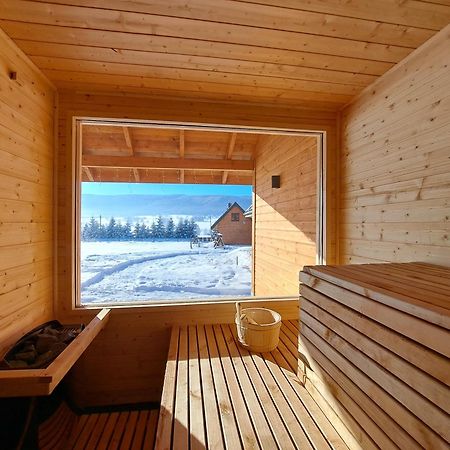 Lasowka Osada Orlica Klimatyczne Domki Z Widokiem Na Gory I Termalnym Spa Sauna Jacuzzi 4 Km Od Zieleniec Ski Arena מראה חיצוני תמונה